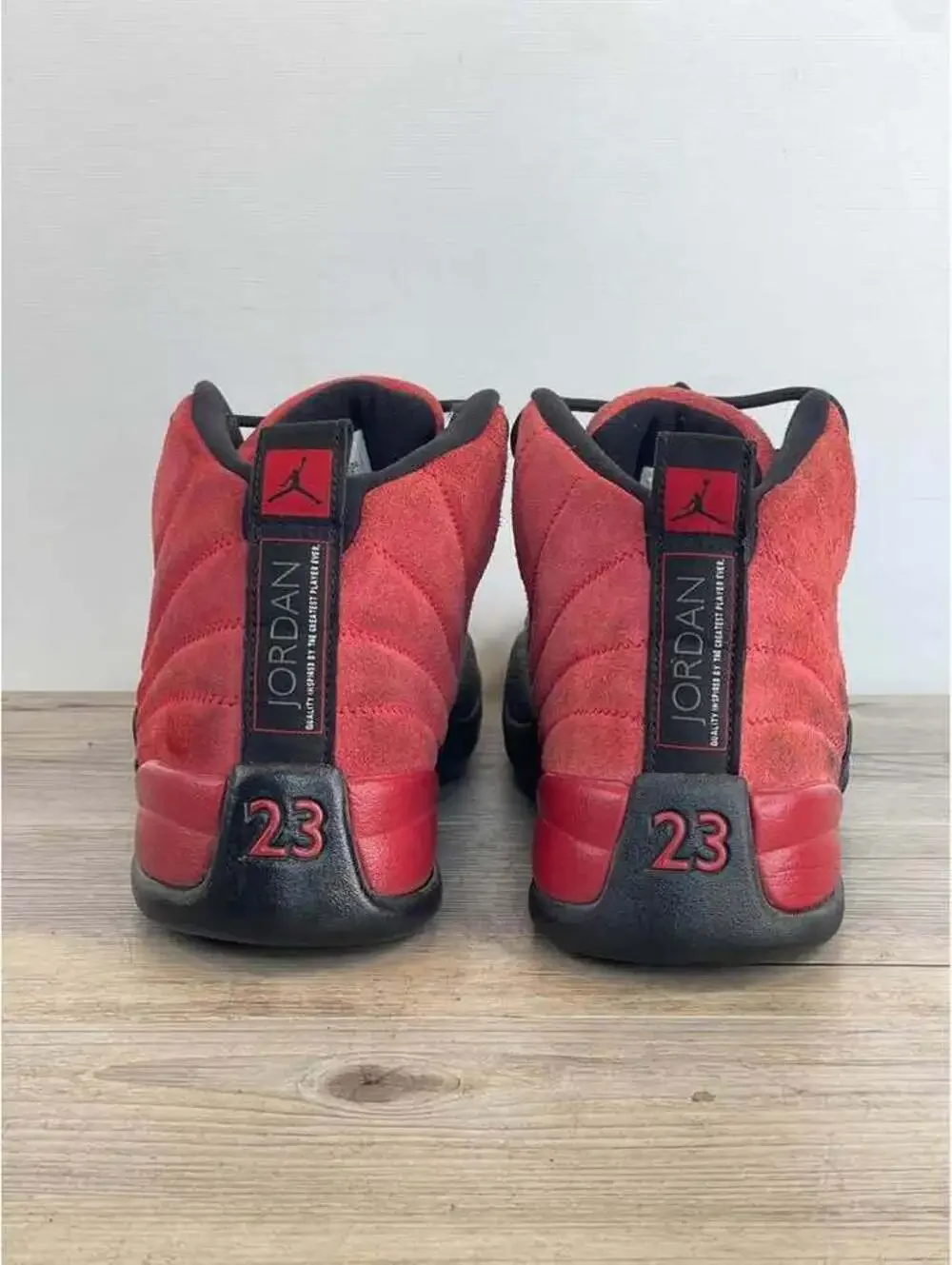 Nike Air Jordan 12 Retro Reverse Flu Game Mens Size 8.5 Red Black CT8013-602